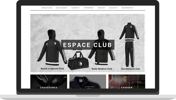la future boutique de votre club